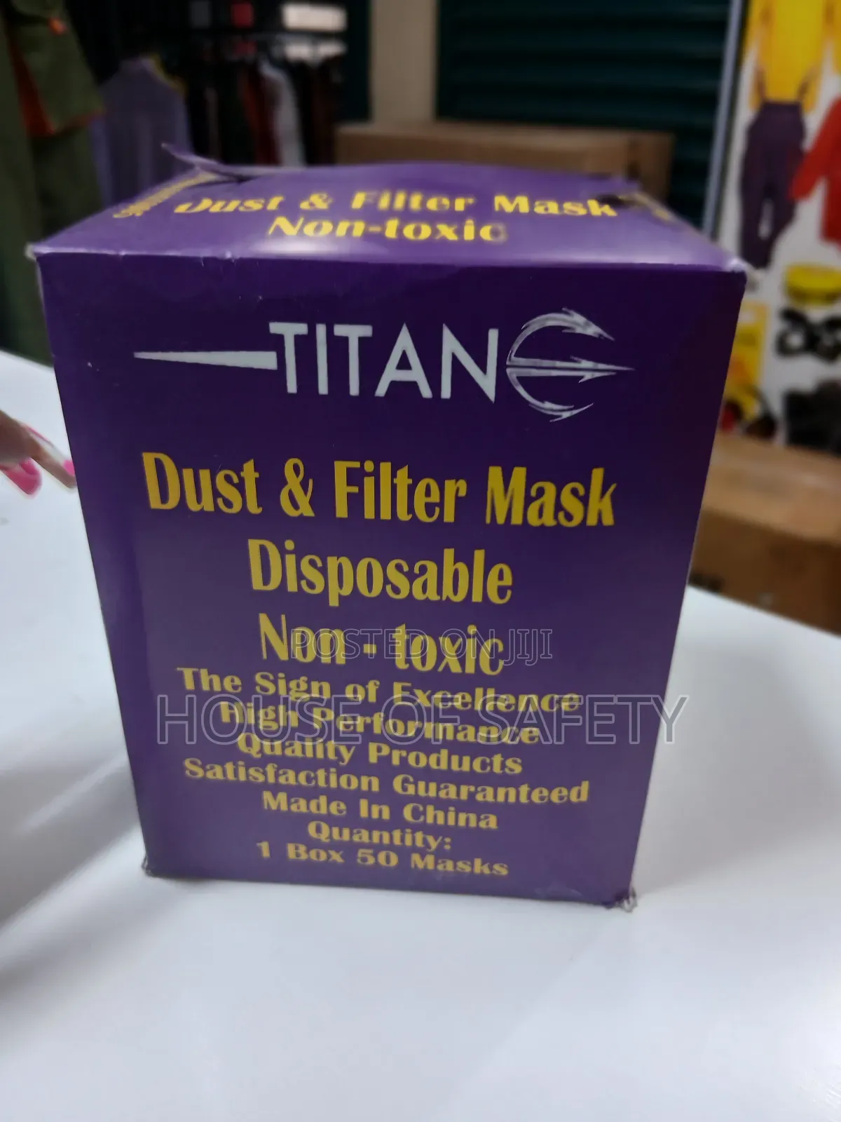 1 Box 50 Masks Titan Nose Masks