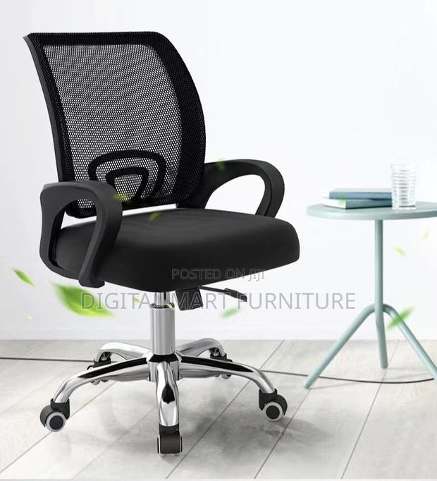 Black Mesh Cheapest Price Chair - thumbnail 2