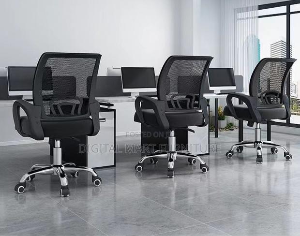 Black Mesh Cheapest Price Chair - thumbnail 3