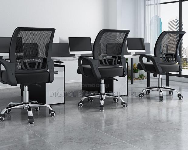 Black Mesh Cheapest Price Chair - thumbnail 8