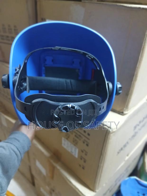 Blue Protective Welding Helmet ⛑ - thumbnail 3