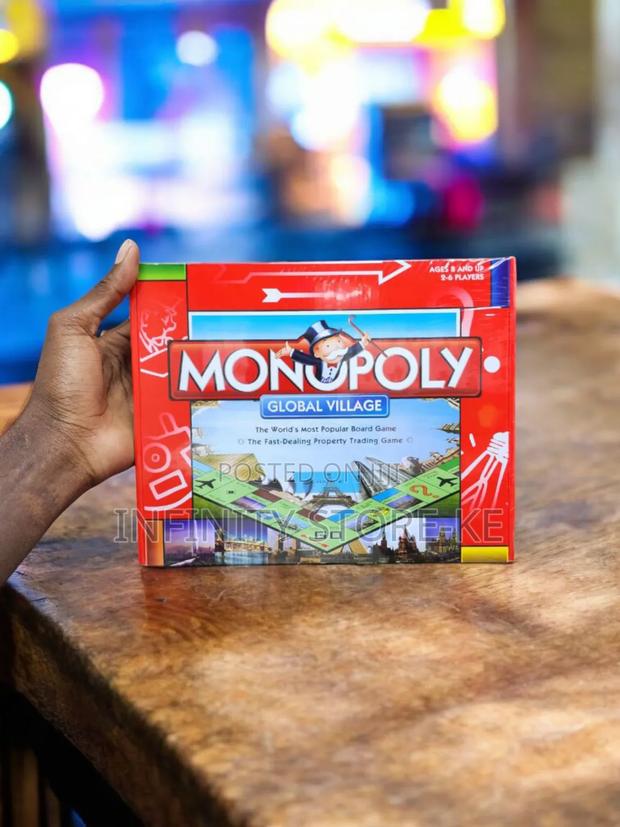 Monopoly Board Game Global Village Monopoly - thumbnail 3