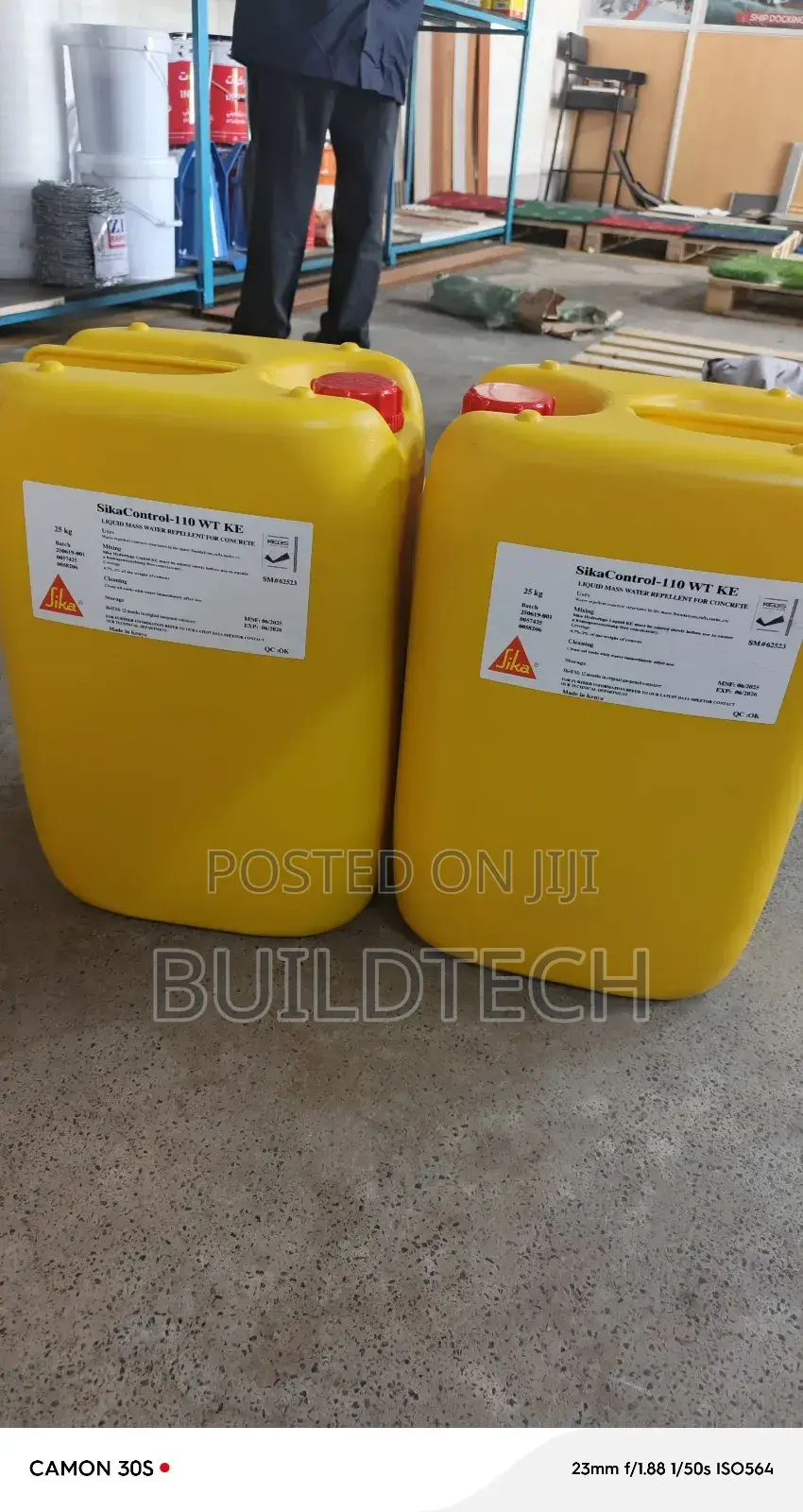 Trusted Concrete Performance Additive. Sika Control 110 Wt Ke