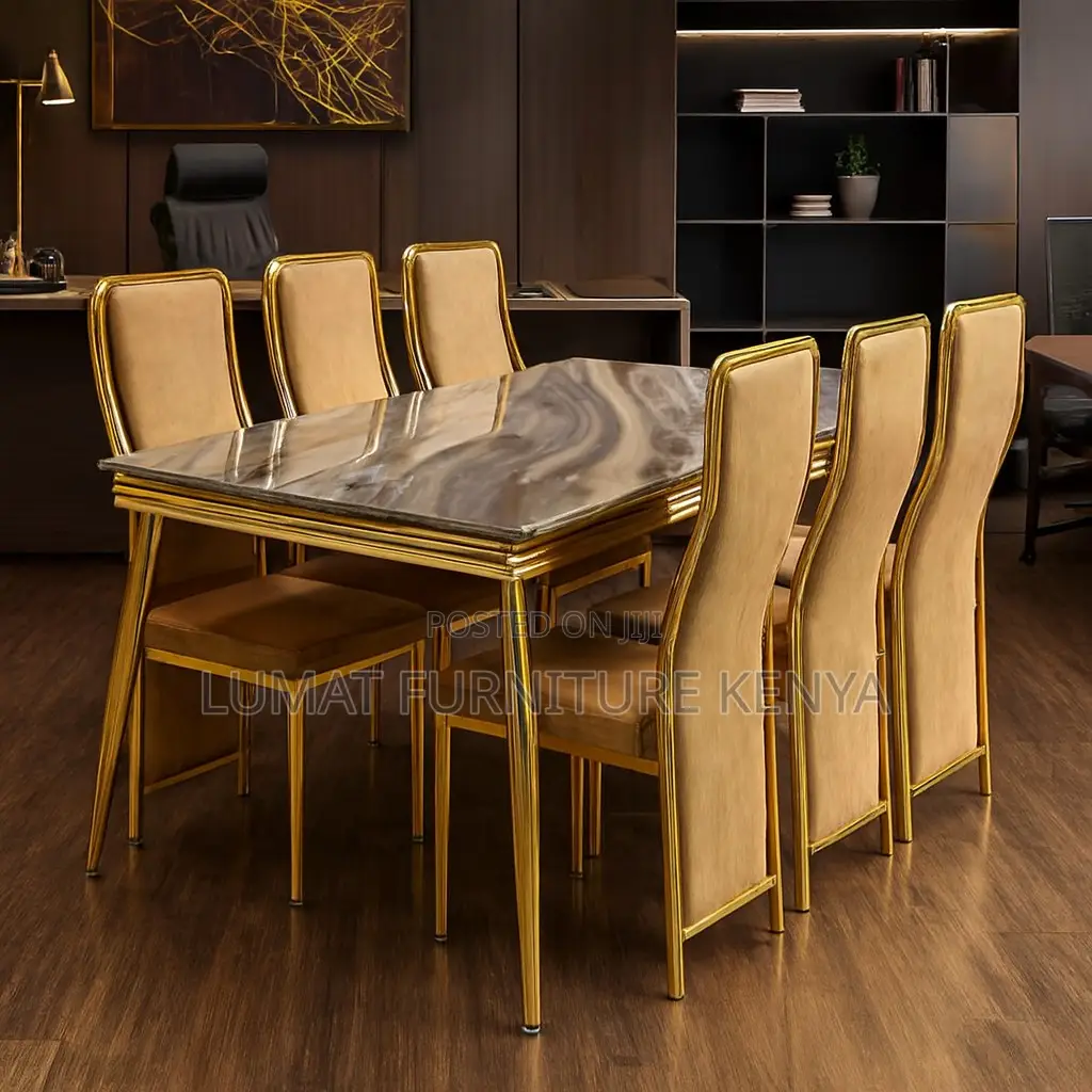 Luxury Dining Table With Chairs