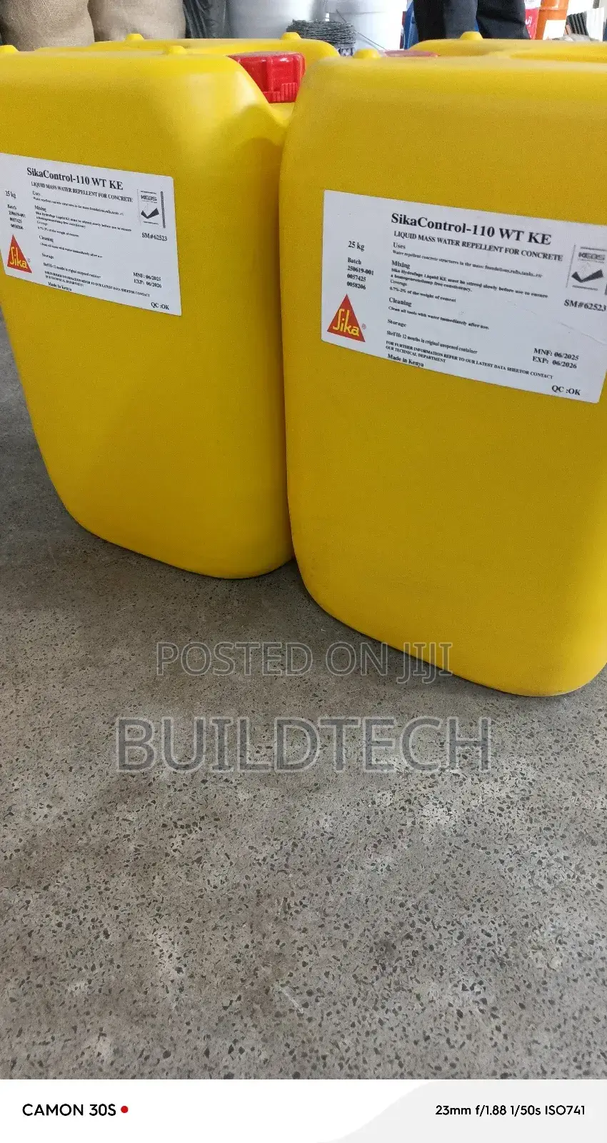 Reliable Admixture for Shrinkage Prevention