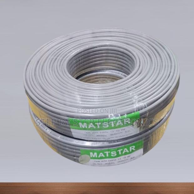 High Grade PVC 2.5mm Twin With Earth Electrical Wiring Cable Heavyduty