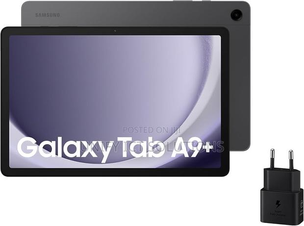 New Samsung Galaxy Tab A9+ 128 GB Silver - thumbnail 2