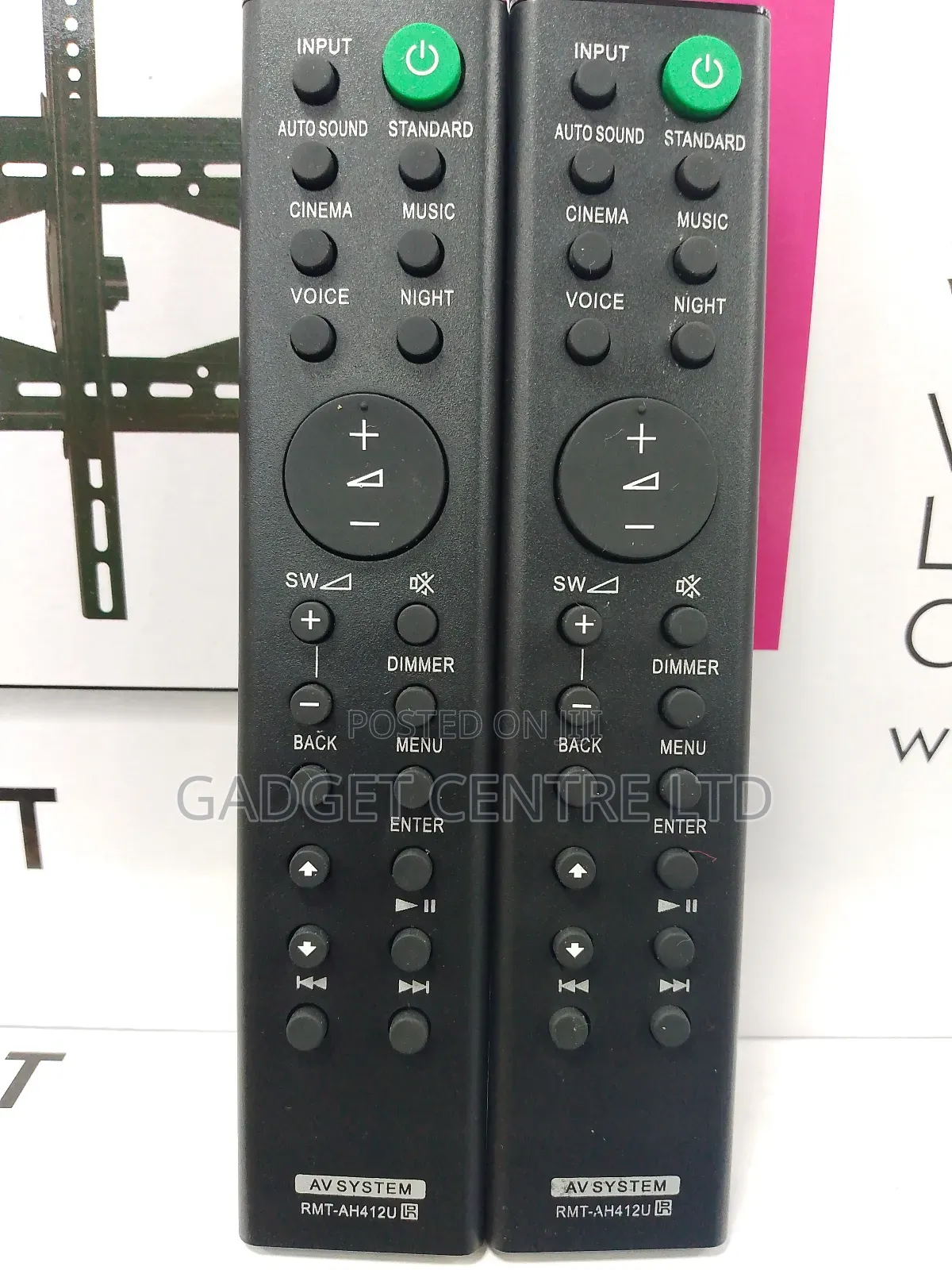 Original Sony Sound Bar Remote Control