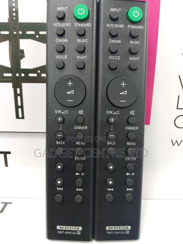 Original Sony Sound Bar Remote Control - thumbnail 2