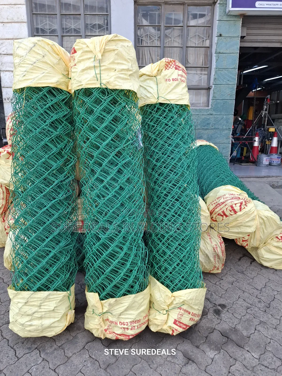 14g PVC Chain-Link Fencing Wire 6ft *18mtrs
