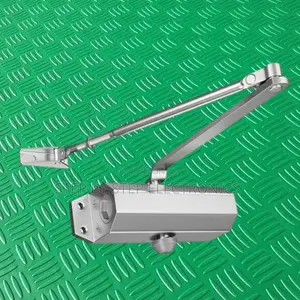Fireproof Hydraulic Door Closer Aluminum Body Smooth Closing Action