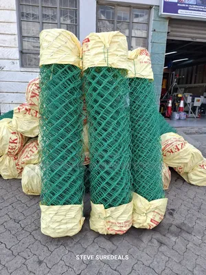 PVC-Coated Chain-Link Fencing. 5ft by 18mtrs