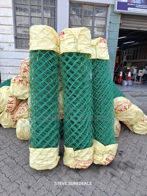 PVC-Coated Chain-Link Fencing. 5ft by 18mtrs
