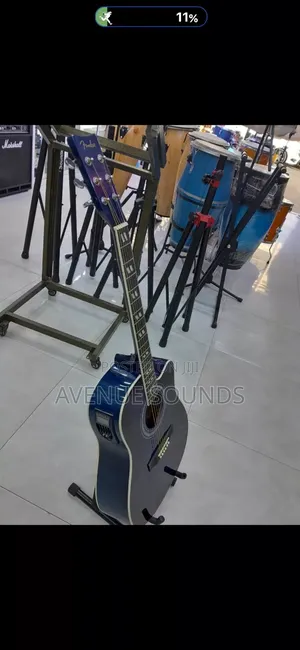 Semi Acoustic Size 41 Proffesional Fender Guitar