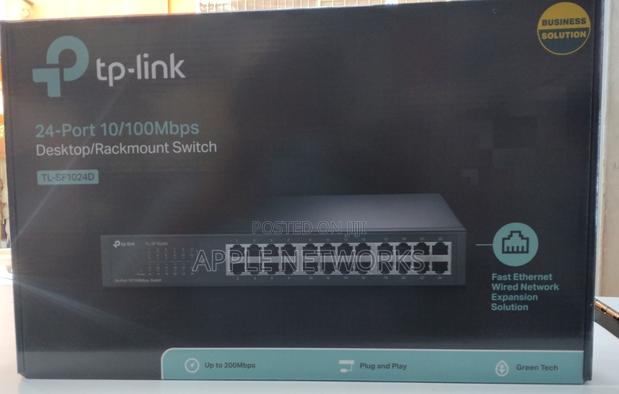 Tp-Link 24-Port 10/100mbps Desktop/Rackmount Switch