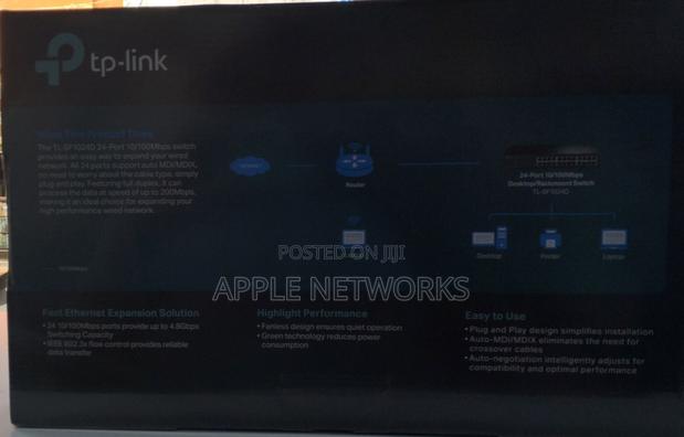 Tp-Link 24-Port 10/100mbps Desktop/Rackmount Switch - thumbnail 2
