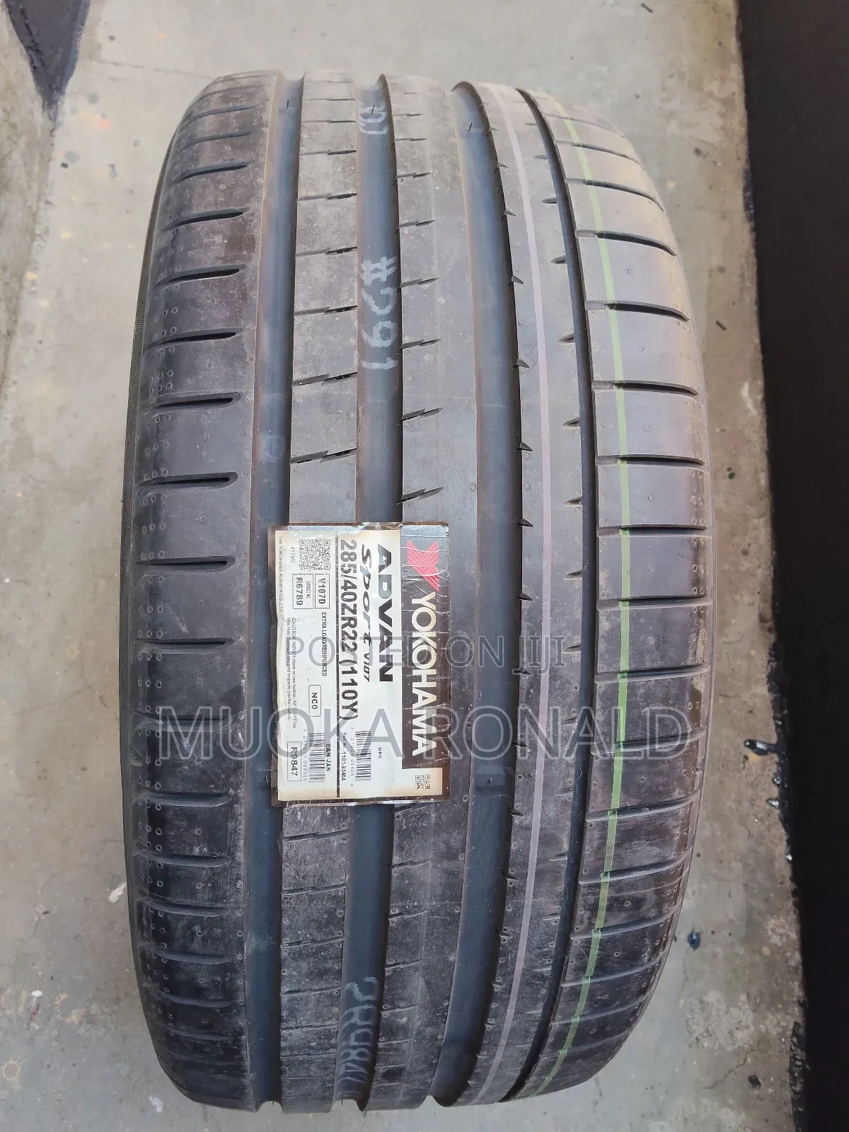 285/40r22 Yokohama Tyre Made In Japan
