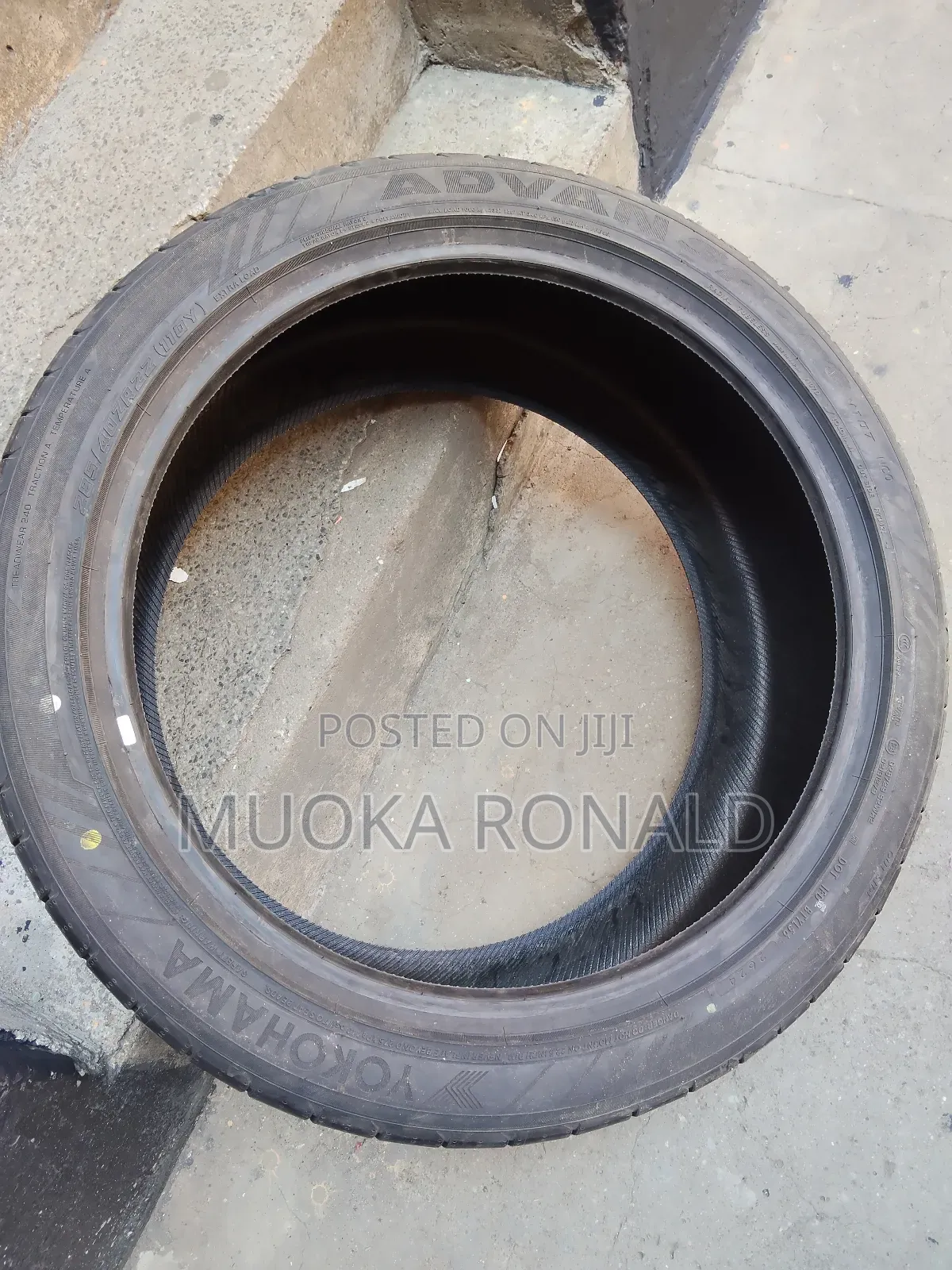 285/40r22 Yokohama Tyre Made In Japan
