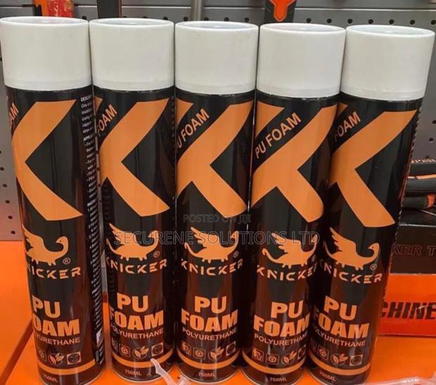 750ml Knicker Pu Foam, a Polyurethane Foam Sealant Spray. - main view