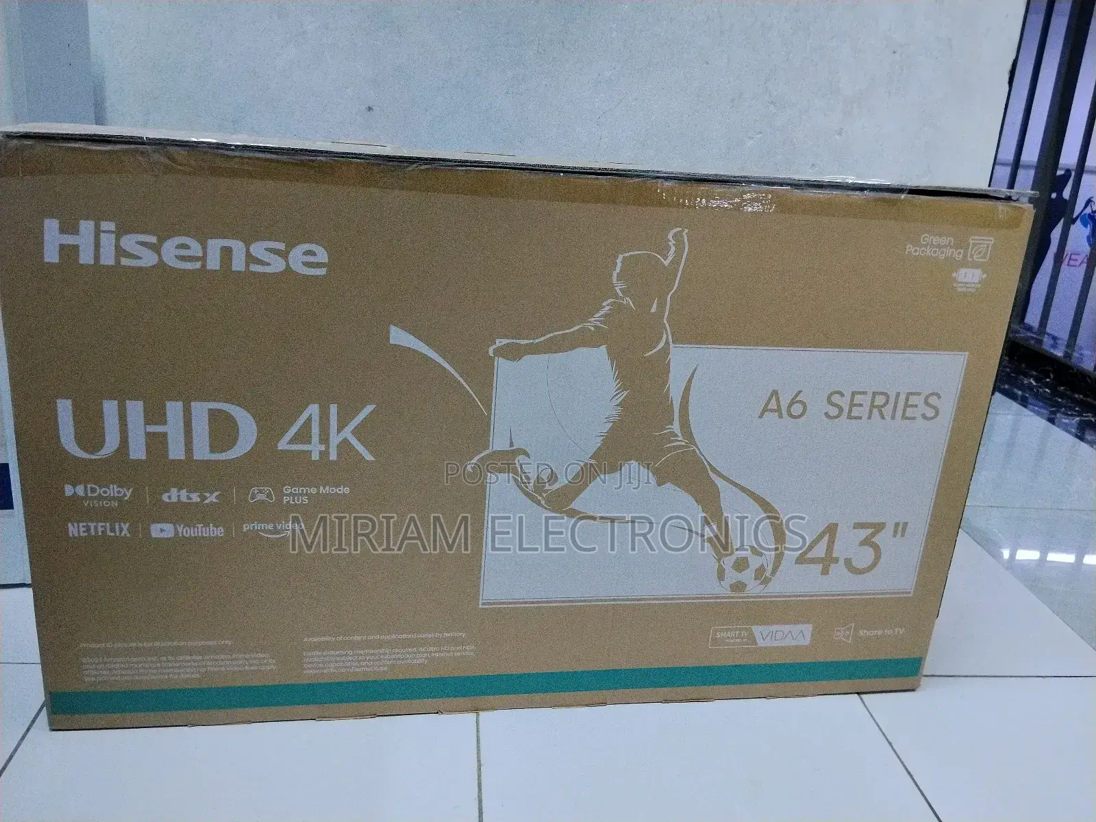 Hisense 43 " Smart Frameless Tv