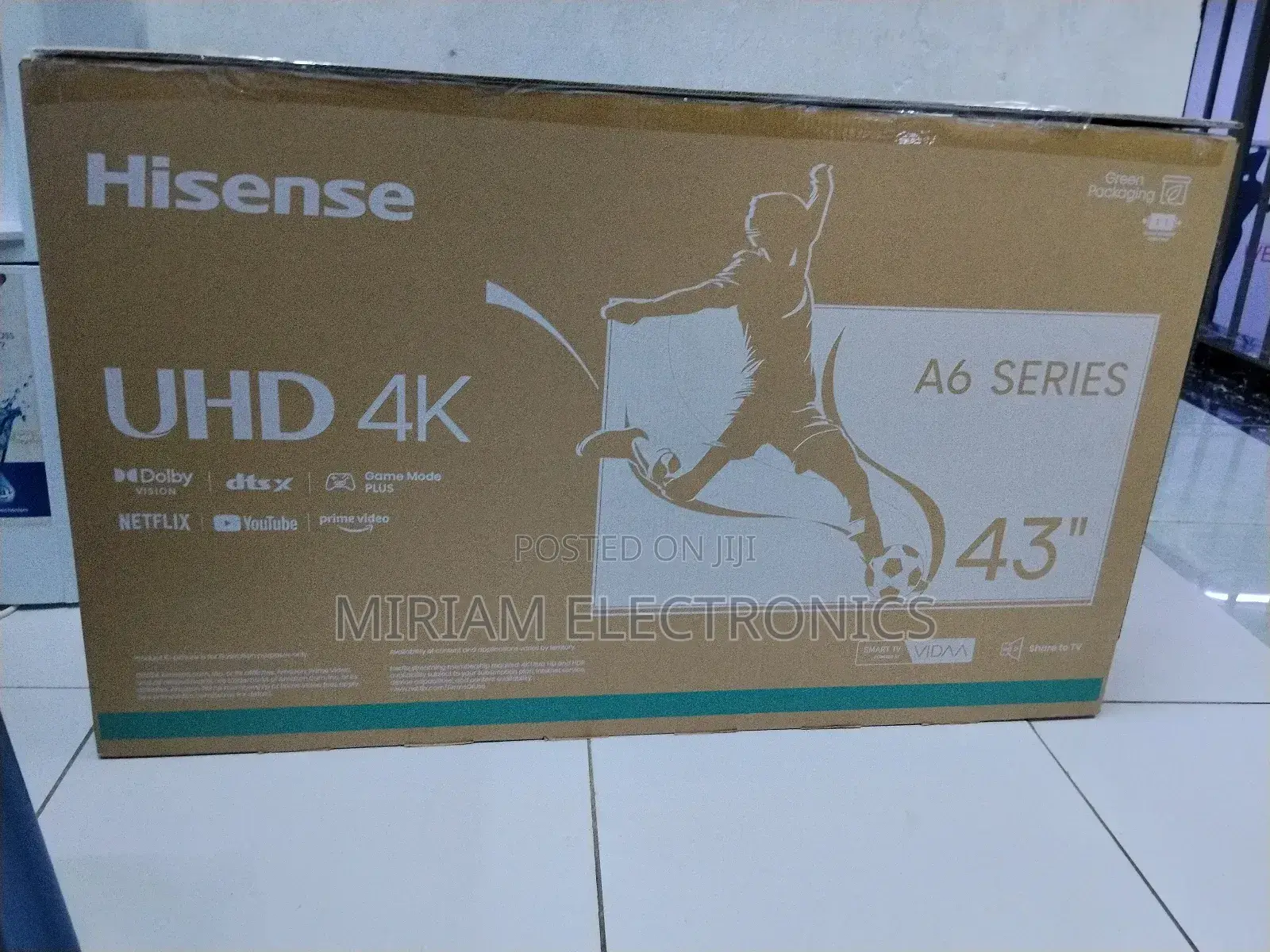 Hisense 43 " Smart Frameless Tv