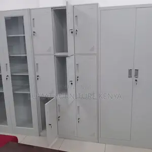 School 9 Lockers Cabinet