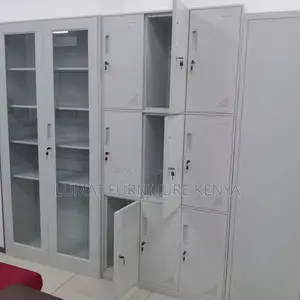 School 9 Lockers Cabinet