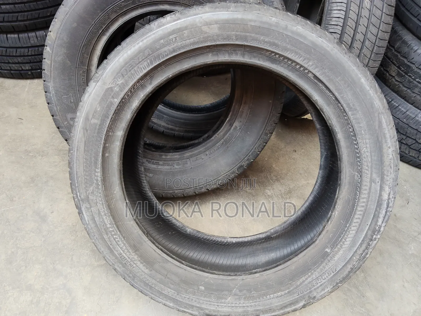 235/50r18 Bridgestone Tyre Made In Hungary