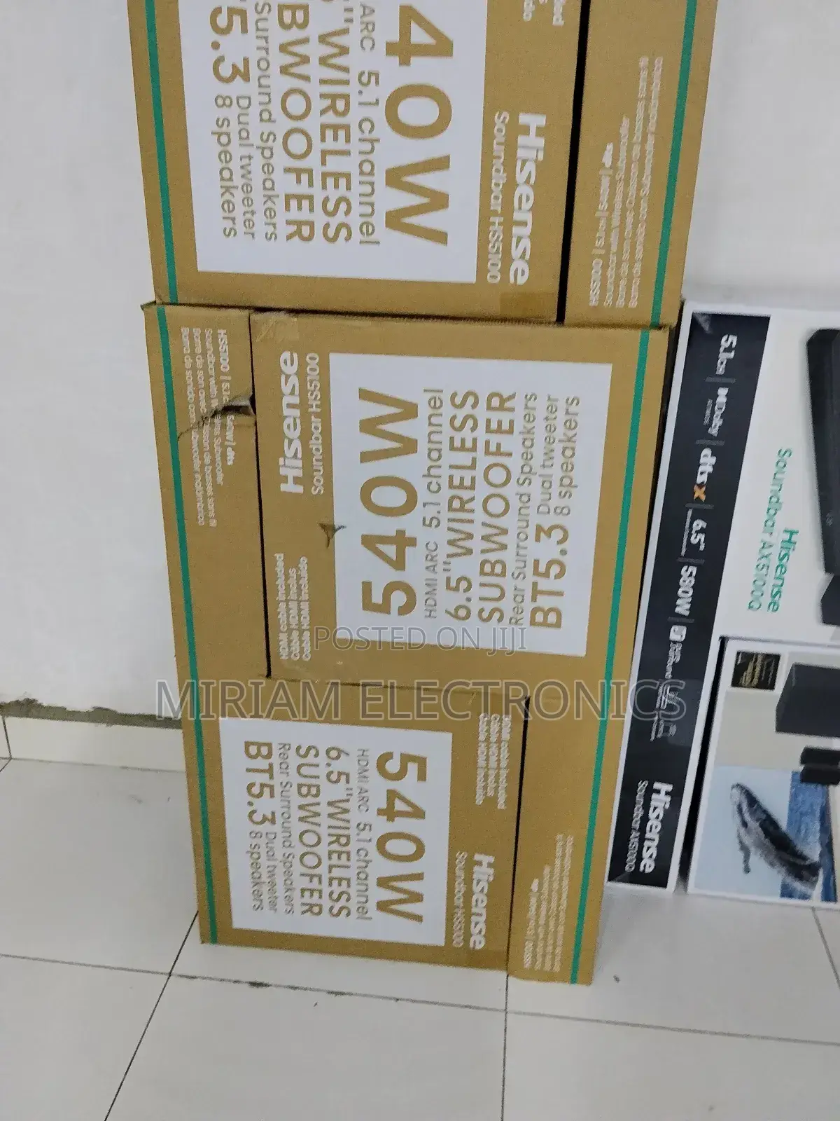 Hisense 5.1 540 Watts Soundbar System