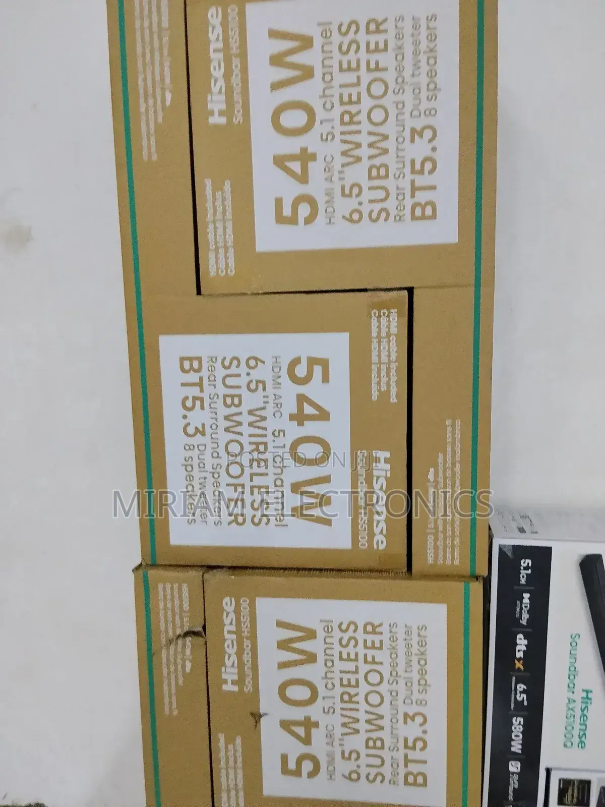 Hisense 5.1 540 Watts Soundbar System