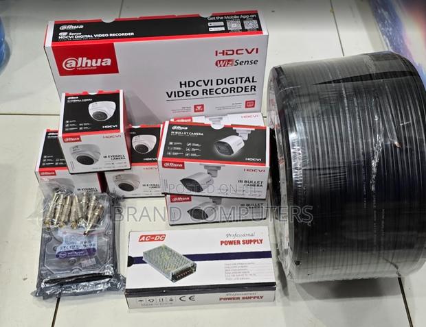 8 Cameras Dahua Complete Full Package - thumbnail 2