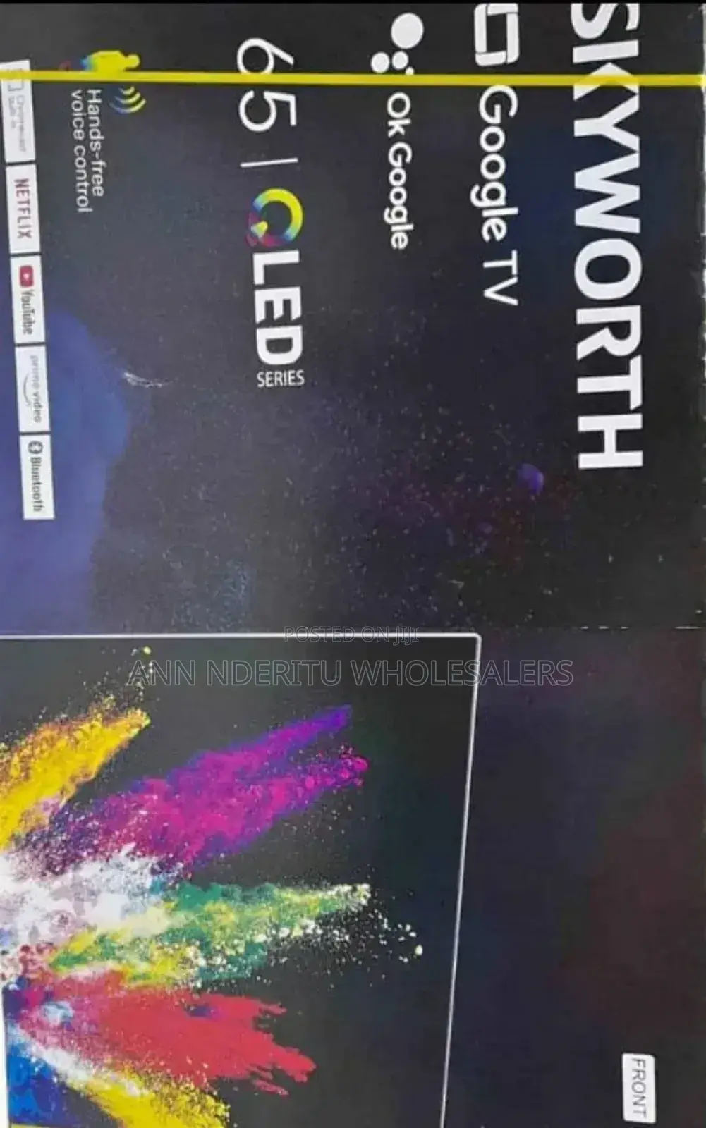New Skyworth 65inches Smart Tv