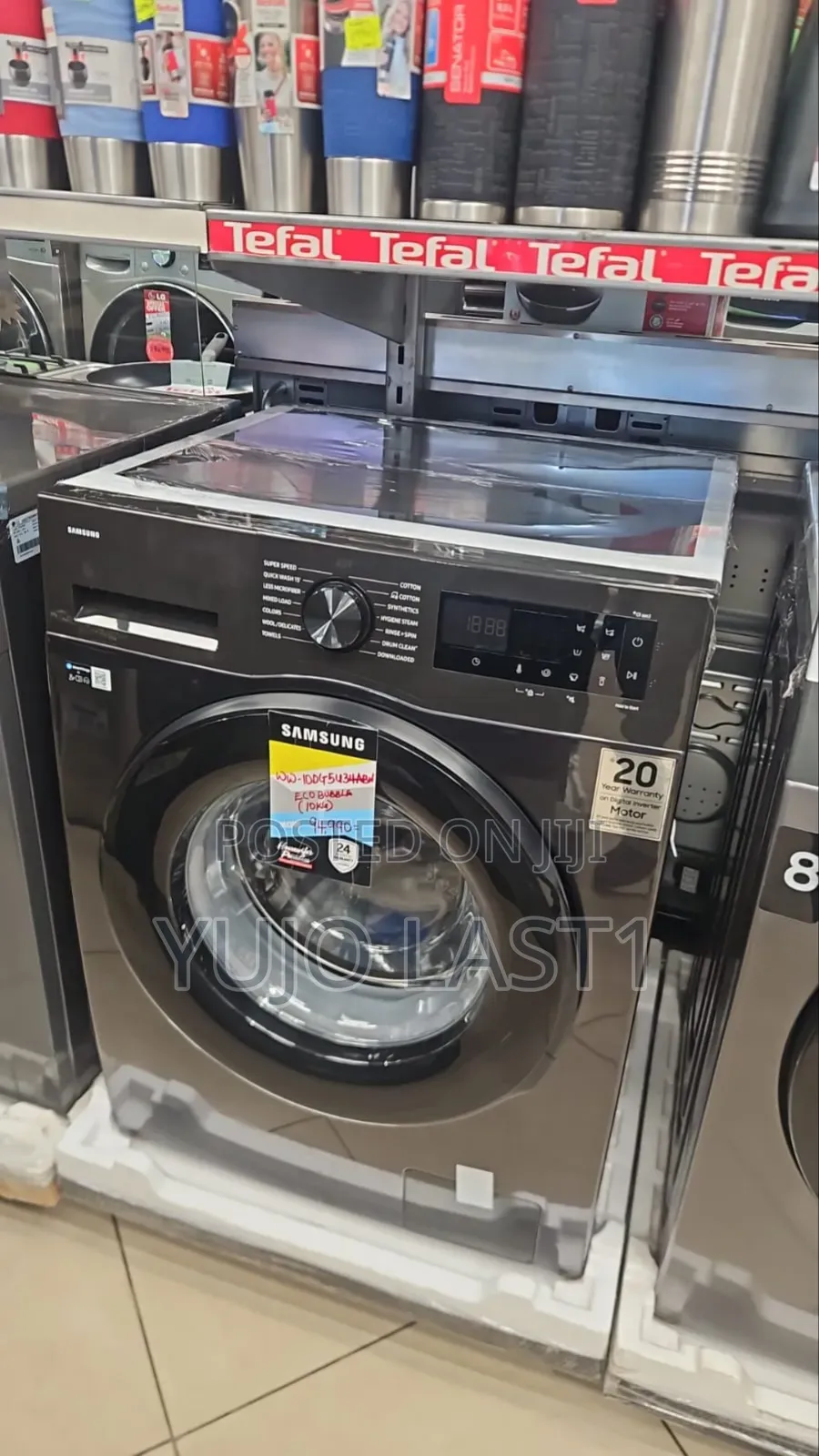 Samsung Ww10dg5u34abnq 10kg Ai Front Load Washing Machine