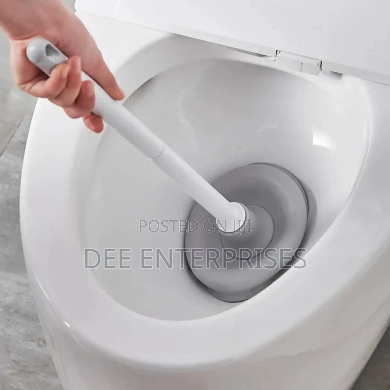 3 in 1 Toilet Brush Plunger Set