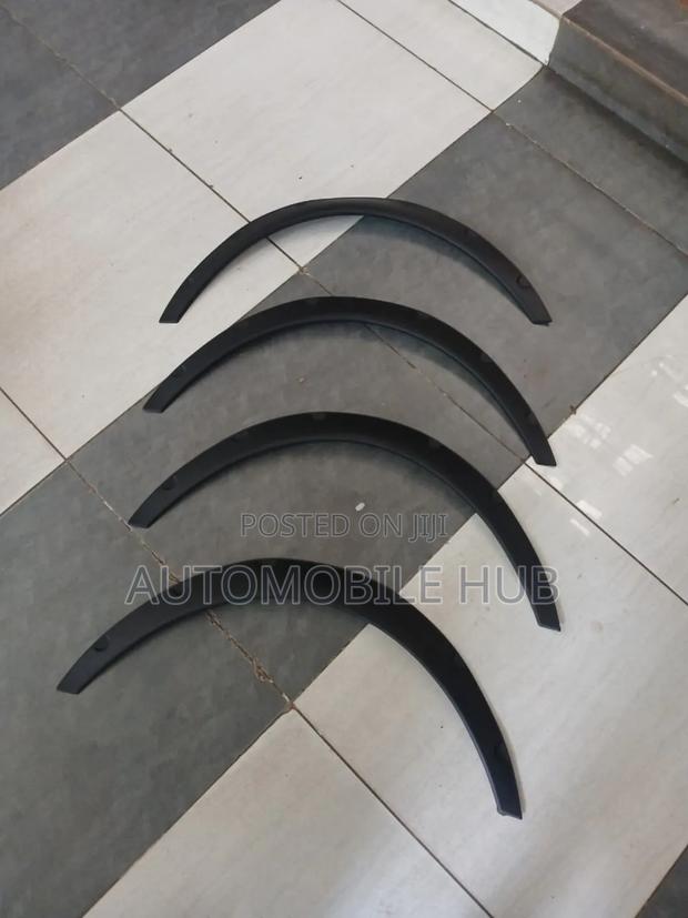 Universal 4pcs Black Fender Flares for Extra Protection