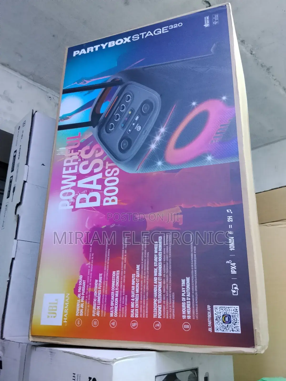 JBL Partybox Stage 320 Portable Speaker