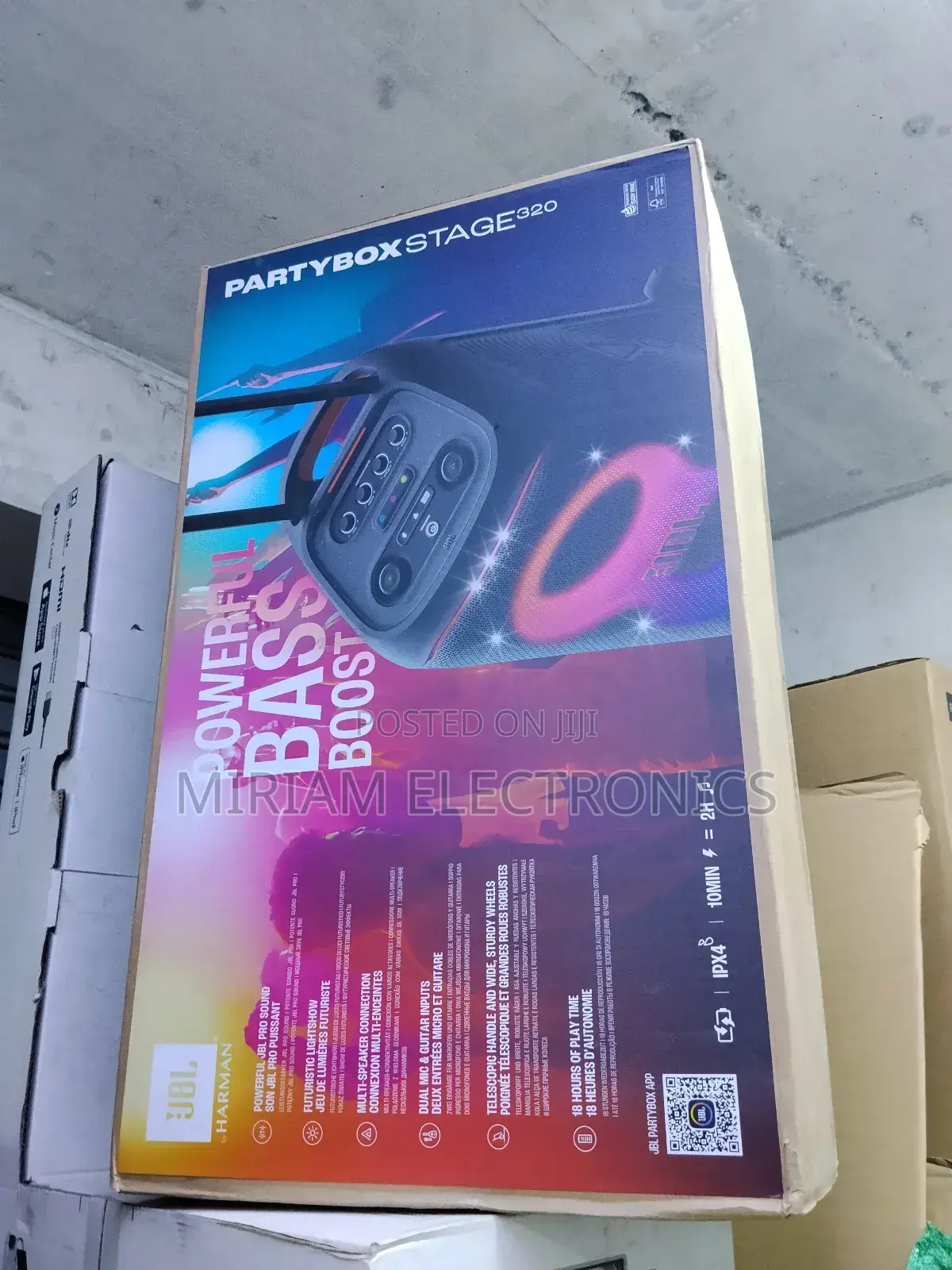 JBL Partybox Stage 320 Portable Speaker