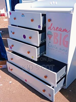 4 by 4ft Chest of Drawers With Stickers