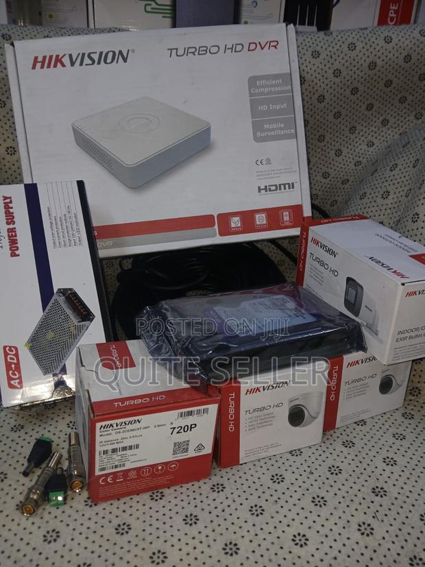 4camera Connect to 4channel DVR Hikivision 1080p - main view