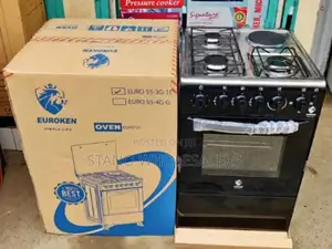 3gas +1electric 50 by 55 Euroken Cooker