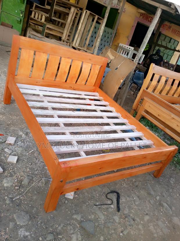 4*6 Hardwood Framed Bed. Most Comfortable - main view