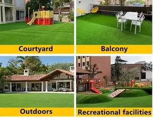 Home Outdoor Carpet; Landscape Artificial Grass Lawn Carpet Turf Roll