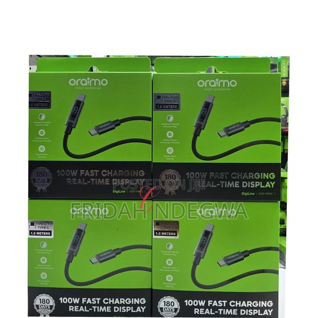 Oraimo Digiline Ocd-175cc *100w 1.2m Type C to Type C* Cables - thumbnail 2