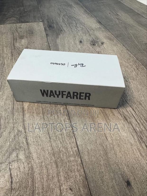 Rayban Meta Ai Wayfarer Matter Black | Large Polar Gradient Graphite. - main view