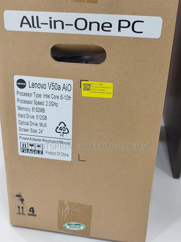 Desktop Computer Lenovo V530 AIO 8GB Intel Core i5 SSD 512GB - thumbnail 4