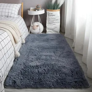 Fluffy Plain Bedside Mat