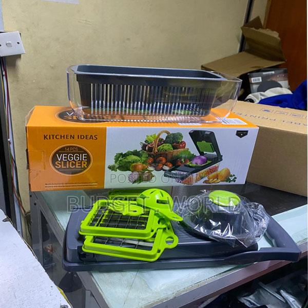 Durable Quick and Easy 14 in 1 Kitchen Vegetable Slicer and Chopper