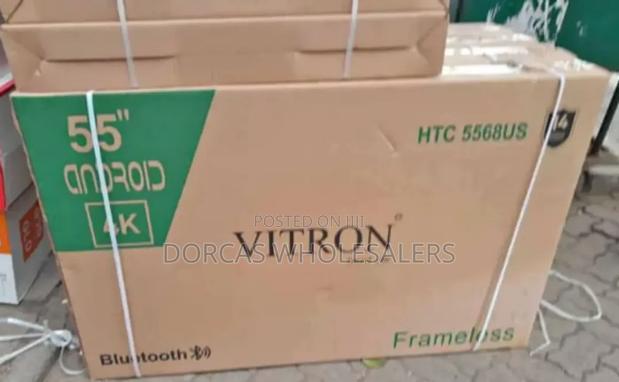 New 55 Inch Vitron Android Tv - thumbnail 3
