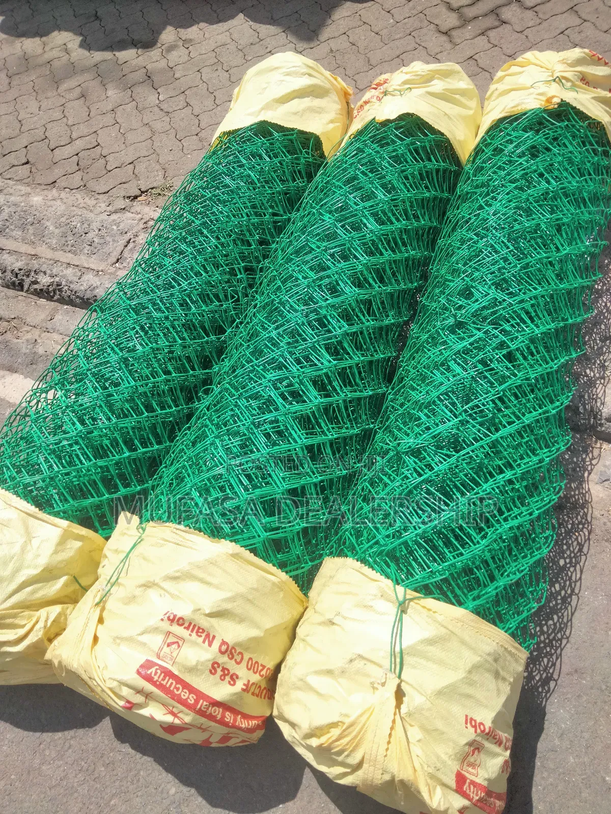 PVC Coated Chainlink for Turf Fields