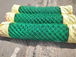 PVC Coated Chainlink for Turf Fields